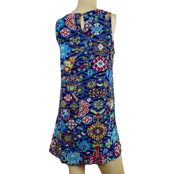 XHILARATION Multi-color Shift Dress Womens Medium - Picture 2 of 6